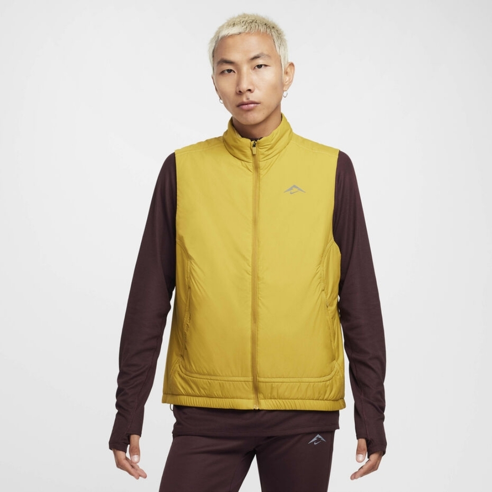 Nike Trail PrimaLoft Therma-FIT Running Vest Bronzine FZ0001-716 Men Size M NWT